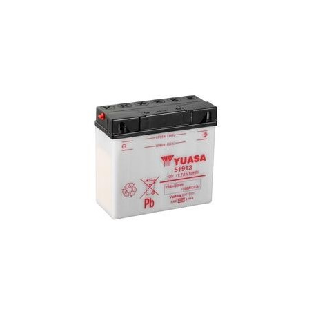 Batterie YUASA conventionnelle sans pack acide - 51913