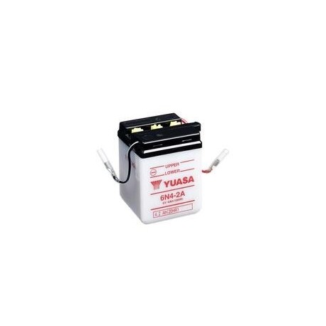 Batterie YUASA conventionnelle sans pack acide - 6N4-2A