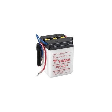 Batterie YUASA conventionnelle sans pack acide - 6N4-2A-4