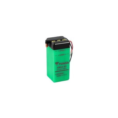 Batterie YUASA conventionnelle sans pack acide - 6N4A-4D