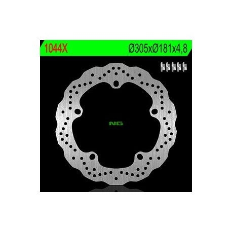 Disque de frein NG BRAKES pétale fixe - 1044X