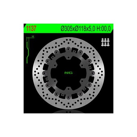 Disque de frein NG BRAKE DISC Flottant - 1137