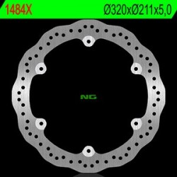 Disque de frein NG BRAKES pétale fixe - 1484X