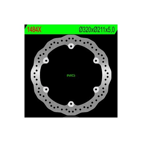 Disque de frein NG BRAKES pétale fixe - 1484X