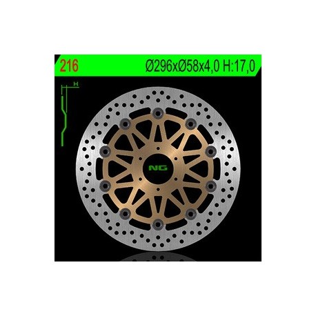 Disque de frein NG BRAKE DISC Flottant - 216