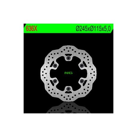 Disque de frein NG BRAKE DISC pétale flottant - 636X