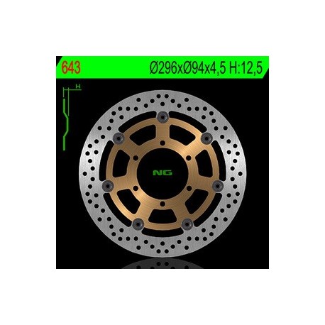 Disque de frein NG BRAKE DISC Flottant - 643