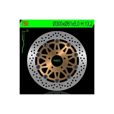 Disque de frein NG BRAKE DISC Flottant - 750