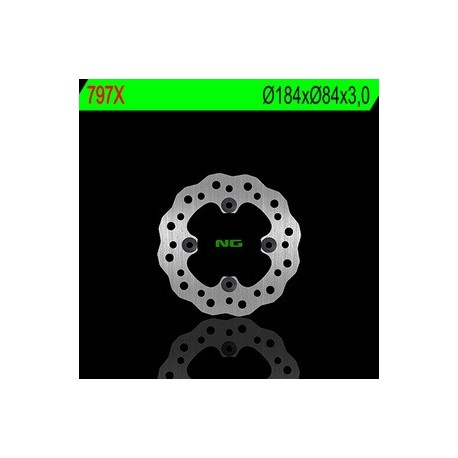 Disque de frein NG BRAKES pétale fixe - 797X