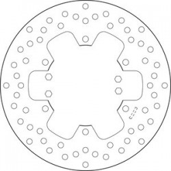 Disque de frein BREMBO Série Oro fixe - 68B407H8