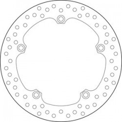 Disque de frein BREMBO Série Oro fixe - 68B407N1