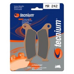 Plaquettes de frein TECNIUM MR242 métal fritté