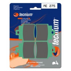 Plaquettes de frein TECNIUM scooter ME275 organique