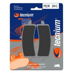 Plaquettes de frein TECNIUM Racing MCR341 métal fritté carbone