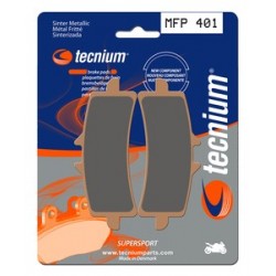 Plaquettes de frein TECNIUM trail MFP401 métal fritté