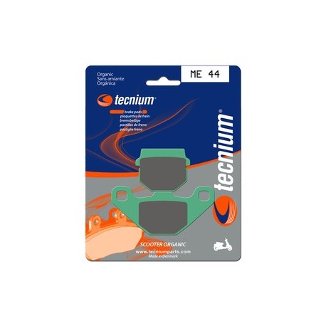 Plaquettes de frein TECNIUM scooter ME44 organique