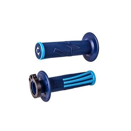 Revêtements poignées guidon ODI Emig Pro V2 Lock-On Navy Blue