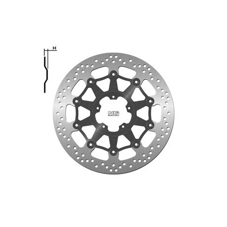 Disque de frein NG BRAKES flottant - 1517