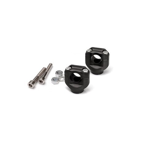 Pontets de guidon LSL Ø22,2mm hauteur origine noir Suzuki GS500E