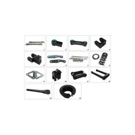 Kit de rabaissement de selle TECNIUM construction 9 Triumph Speed Triple 1050/1050 R