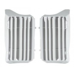 Ouïes de radiateur RACETECH blanc Honda CRF450R