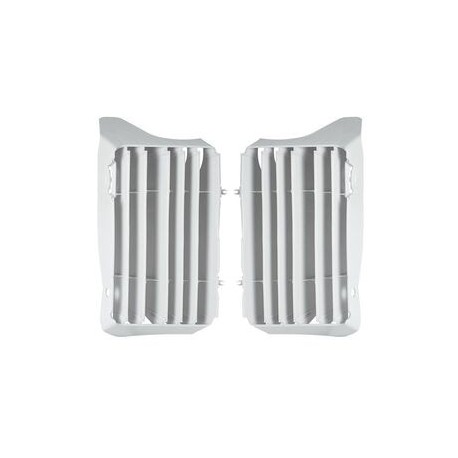 Ouïes de radiateur RACETECH blanc Honda CRF450R