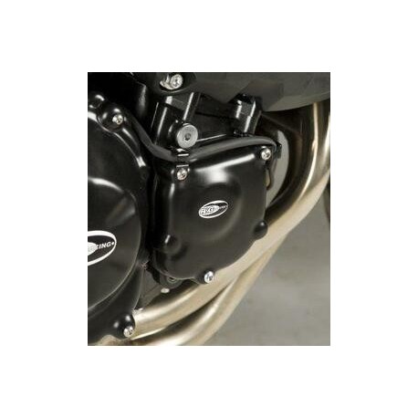 Couvre-carter droit (démarreur) R&G RACING noir Kawasaki Z750