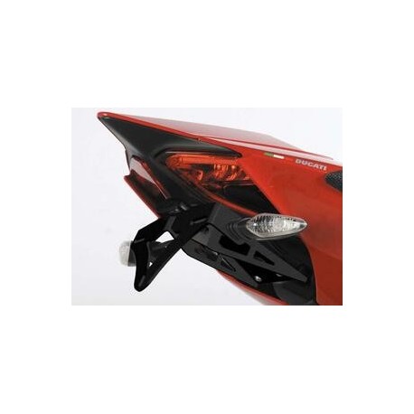 Support de plaque R&G RACING noir Ducati Panigale