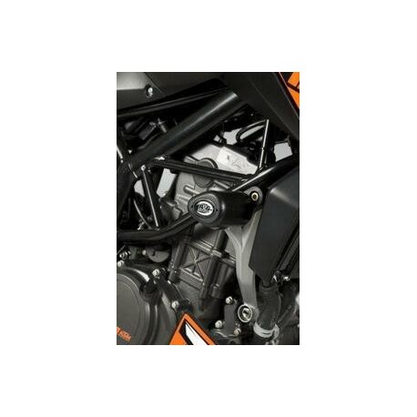 Tampons de protection R&G RACING Aero noir MV Agusta