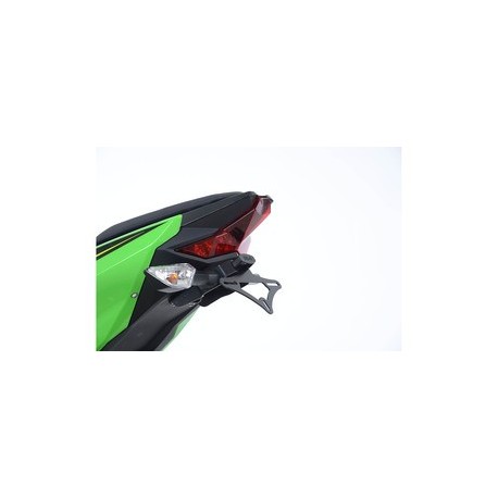 Support de plaque R&G RACING noir Kawasaki Ninja 400