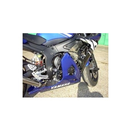 Protection de fourche R&G RACING noir Yamaha YZF-R6