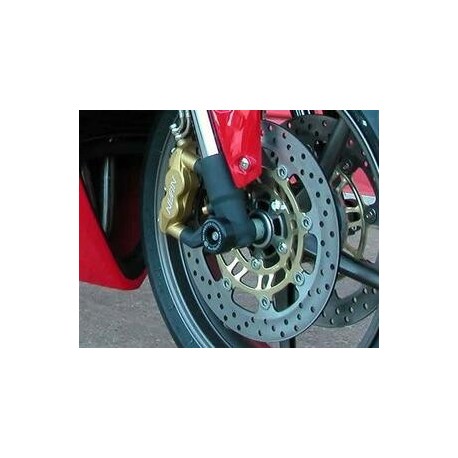 Protection de fourche R&G RACING noir Triumph Daytona/Street Triple