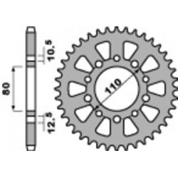 Couronne PBR acier standard 334 - 530