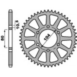 Couronne PBR acier standard 478 - 520