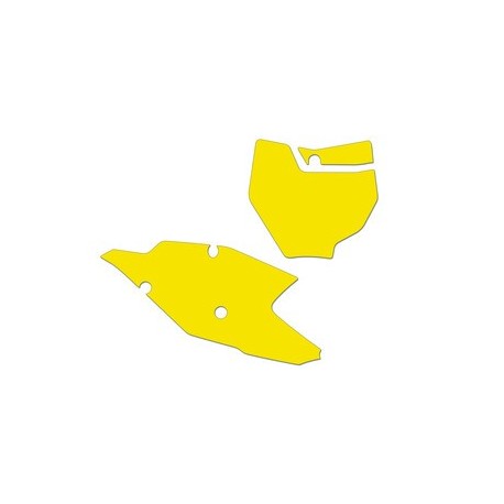 Fonds de plaque BLACKBIRD jaune KTM SX/SX-F