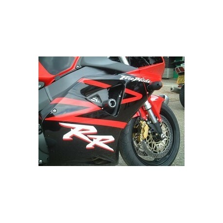 Tampons de protection R&G RACING Classic noir Honda CBR900RR