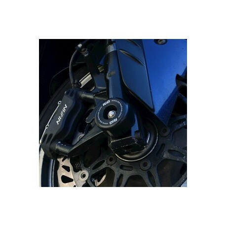 Protection de fourche R&G RACING noir Kawasaki