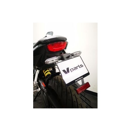 Support de plaque V PARTS noir Honda CB650R