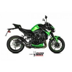 Silencieux MIVV MK3 carbone/casquette inox Kawasaki Z900