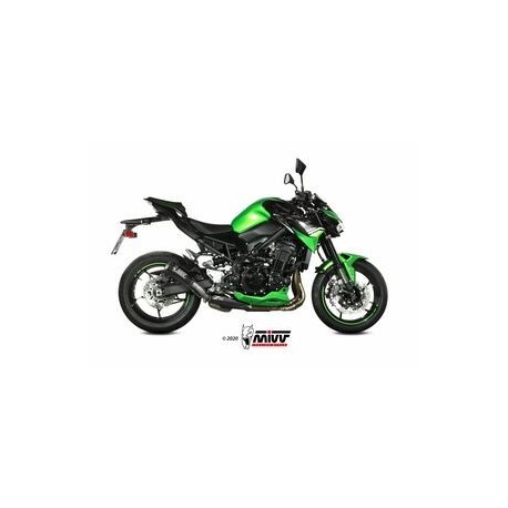 Silencieux MIVV MK3 carbone/casquette inox Kawasaki Z900