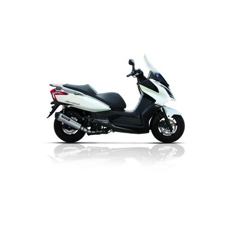 Ligne complète YASUNI Scooter 4 inox Look Titane/casquette noir