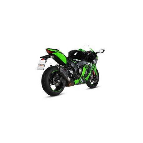 Silencieux MIVV Suono inox brossé noir Kawasaki ZX-10R