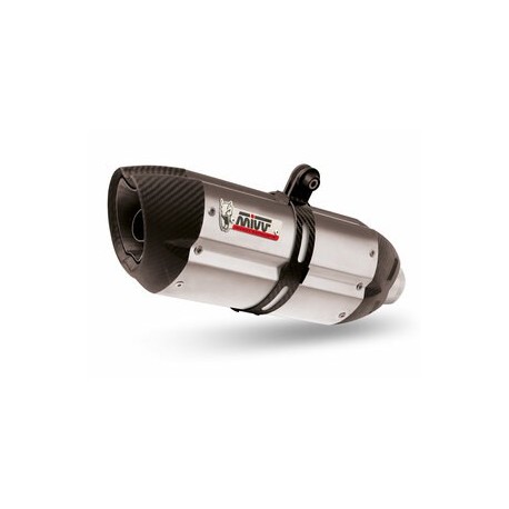 Silencieux MIVV Suono inox casquette carbone Honda CB500F