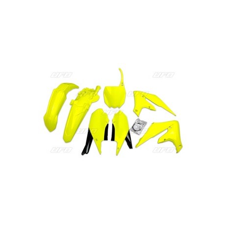 Kit plastique UFO jaune fluo Yamaha YZ450F