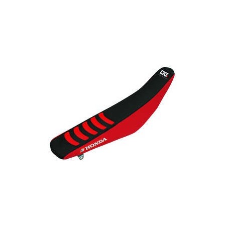 Housse de selle BLACKBIRD Double Grip 3 noir/rouge Honda CRF450R/RX