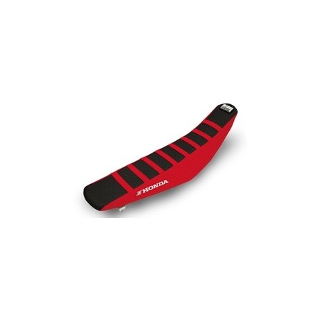 Housse de selle BLACKBIRD Zebra noire/rouge Honda CRF250/450R