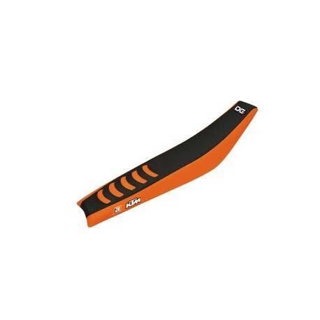 Housse de selle BLACKBIRD Double Grip 3 noir/orange KTM SX85