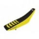 Housse de selle BLACKBIRD Double Grip 3 jaune/noir Suzuki RM85