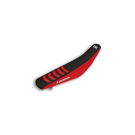 Housse de selle BLACKBIRD Double Grip 3 noir/rouge Honda CRF250R/450R