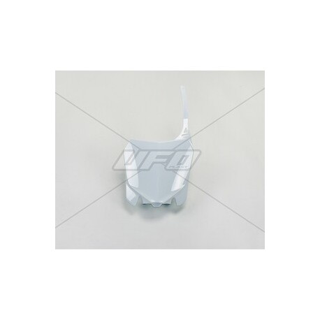 Plaque numéro frontale UFO blanc Honda CRF250R/450R